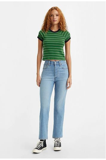 Джинсы Levi's Ribcage Straight #1