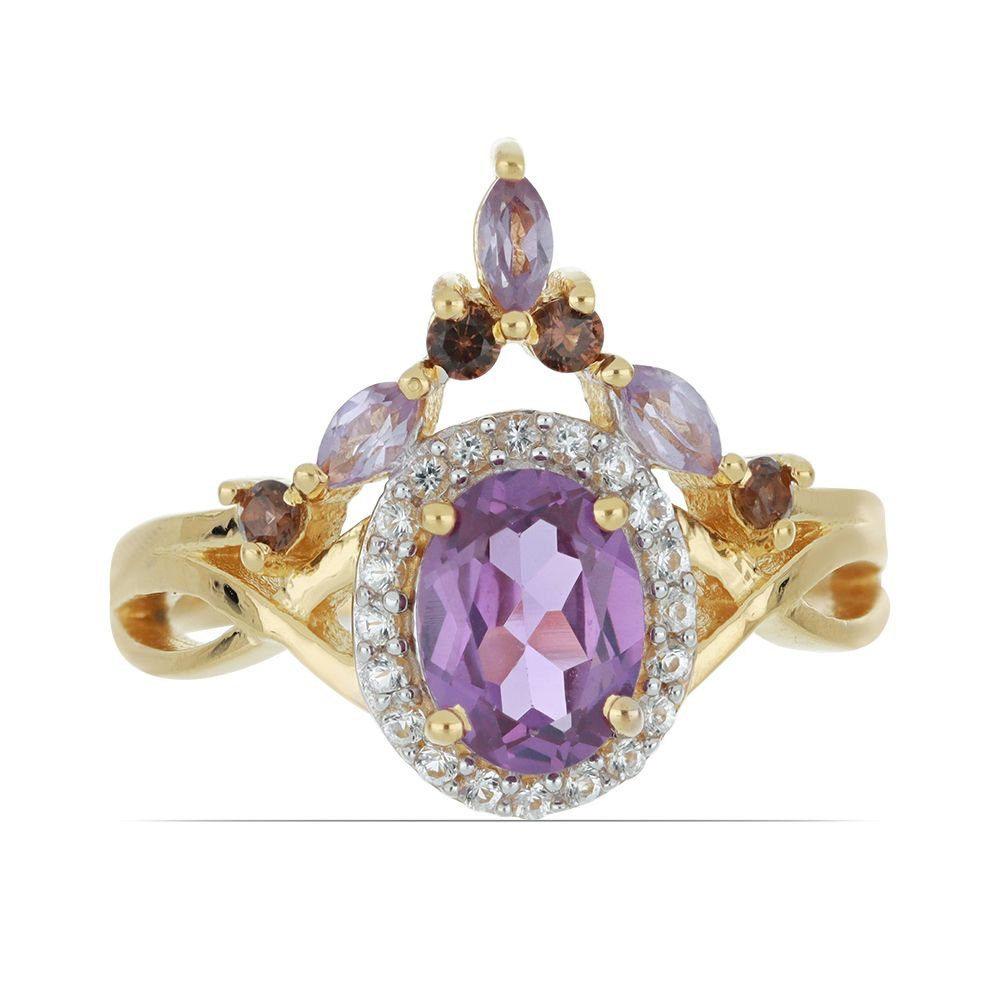 Кольцо из серебра с линде Александритом - купить с доставкой по ...