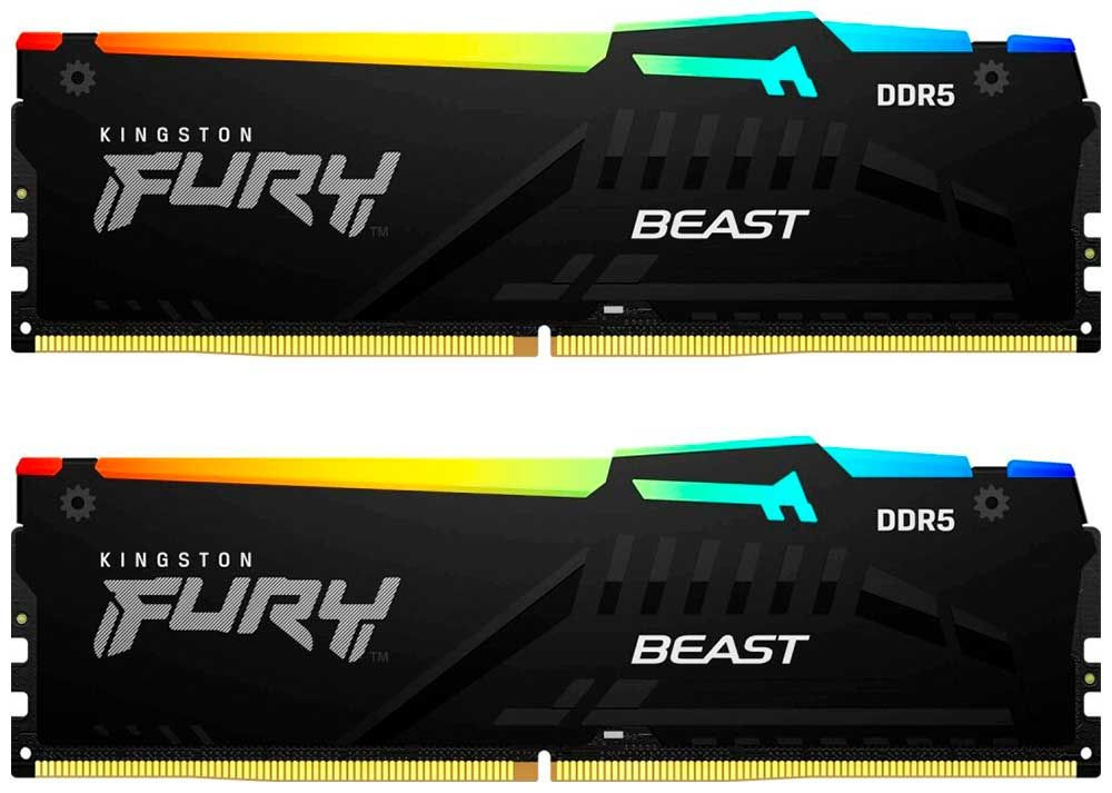 Модуль оперативной памяти Kingston 32 ГБ DDR5 PC48000 6000 MHz CL