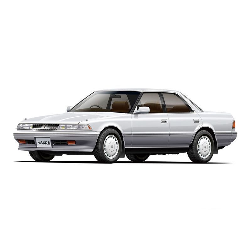 Сборная модель Машинка Aoshima-05924 1/24 Toyota GX81 MARK2 2.0Grande TWINCAM24 1988 car model kit  #1