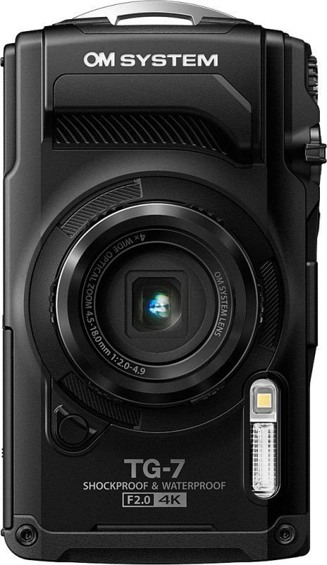 Olympus Компактный фотоаппарат Tough TG-7 черный, красный #1