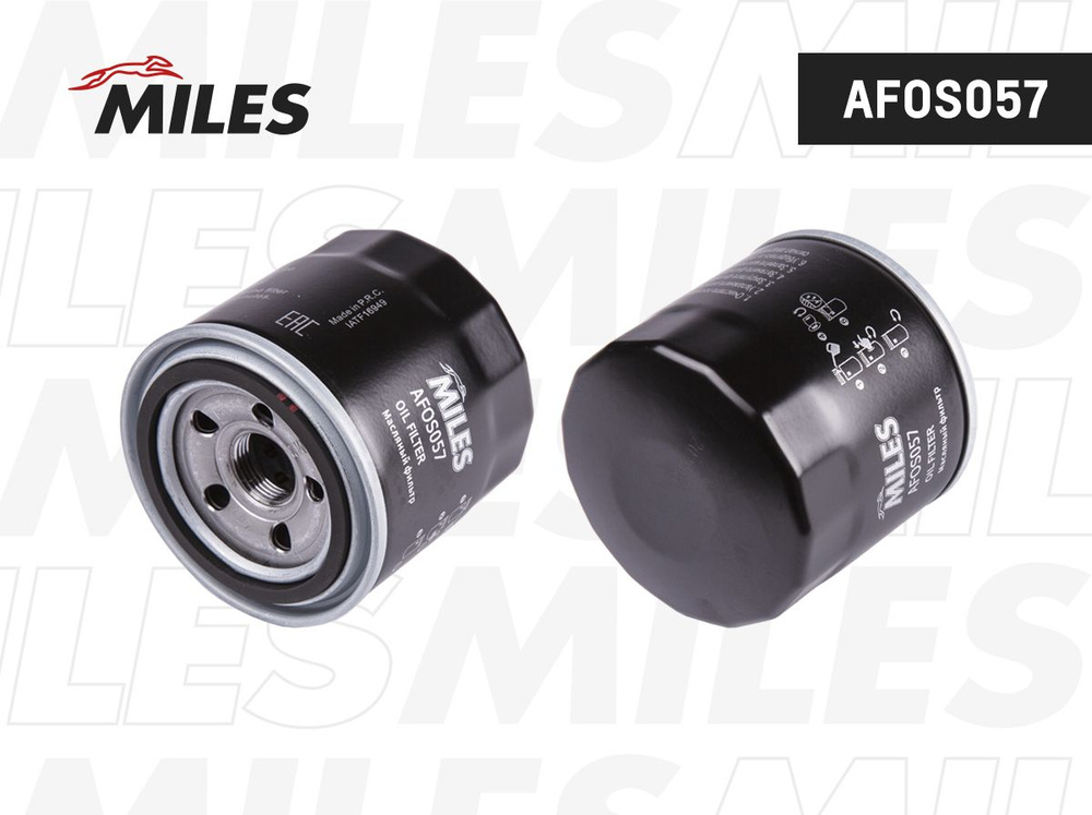 Miles AFOS057* cross SCT-SM121 Масляный фильтр