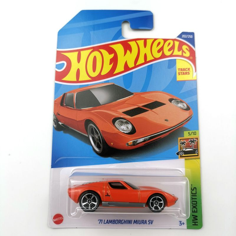 Машинка Mattel Hot Wheels 2022 C4982 71 Lamborghini Miura Sv #1