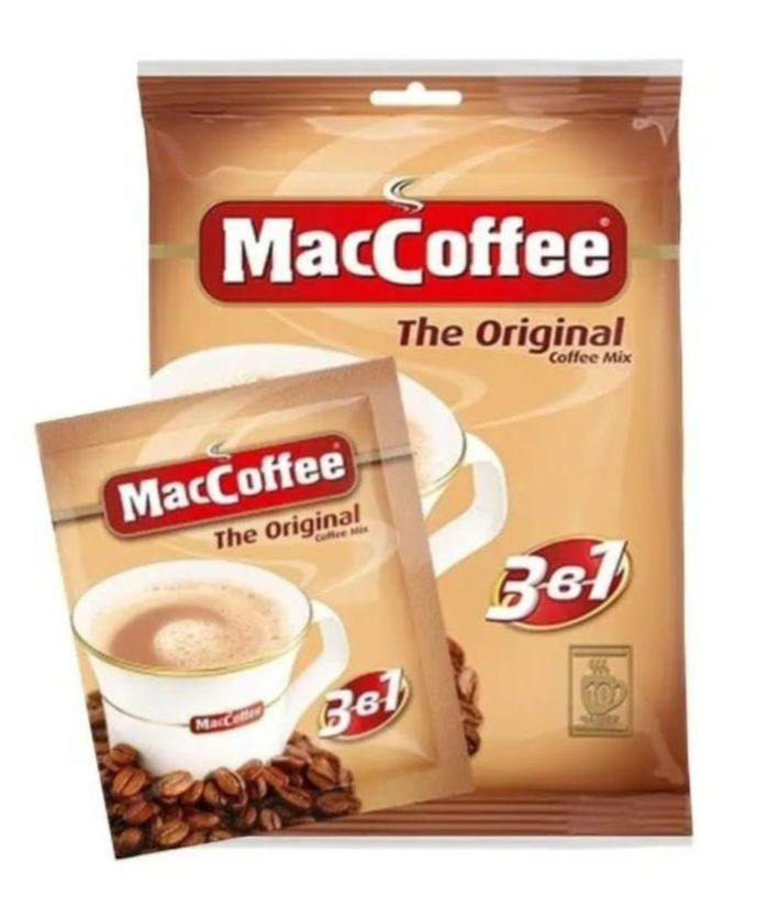 Кофейный напиток MacCoffe Оригинал 3 в 1 10 шт #1