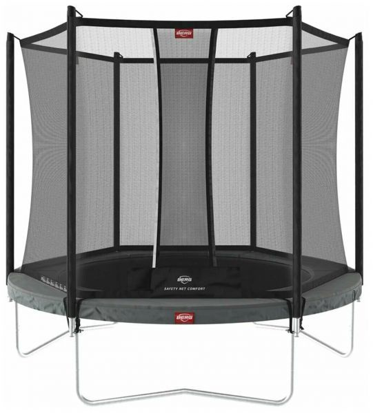 Батут BERG Favorit Regular 270 Grey + Safety Net Comfort #1