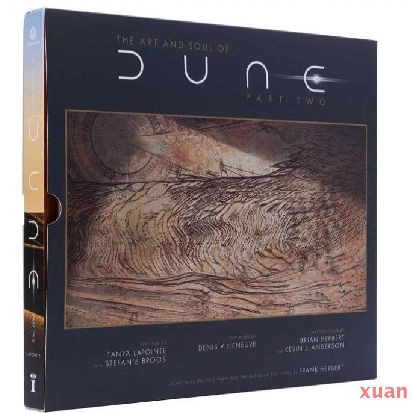 Книги по оформлению фильмов The Art and Soul of Dune Part Two/ Искусство и душа дюны часть вторая Официальное #1