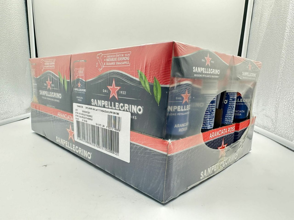 Sanpellegrino / с соком красного апельсина, 24шт. x 0.33 л. #1