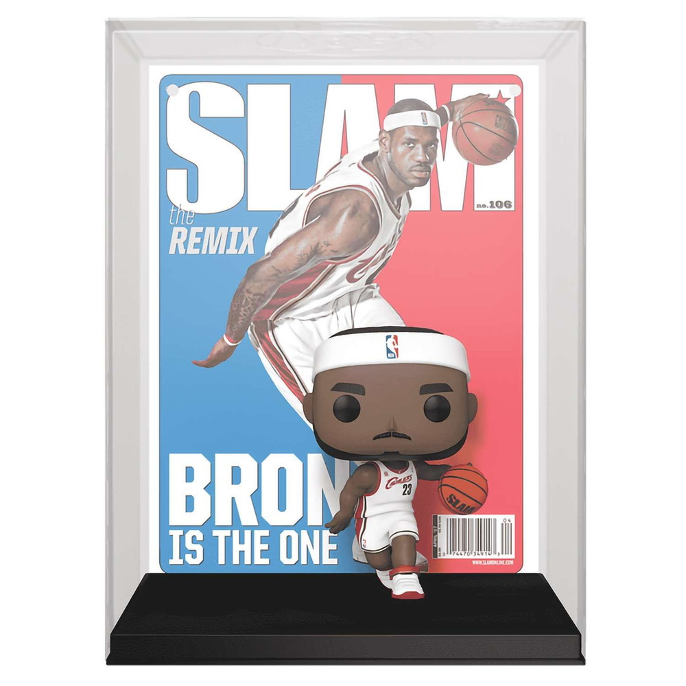 Фигурка NBA SLAM Funko POP! Cover LeBron James (19) #1