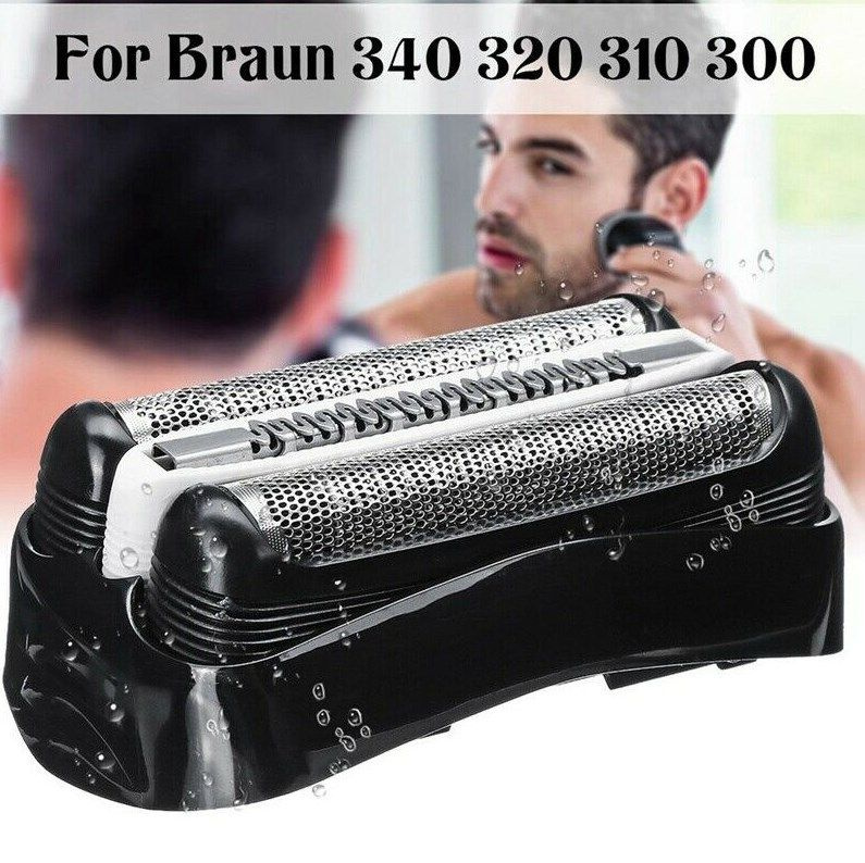 Насадка для электробритвы Для Braun 32B 3 Series, Для 320S-4 330S-4 340S-4 350CC-4, Сетка и режущий блок #1