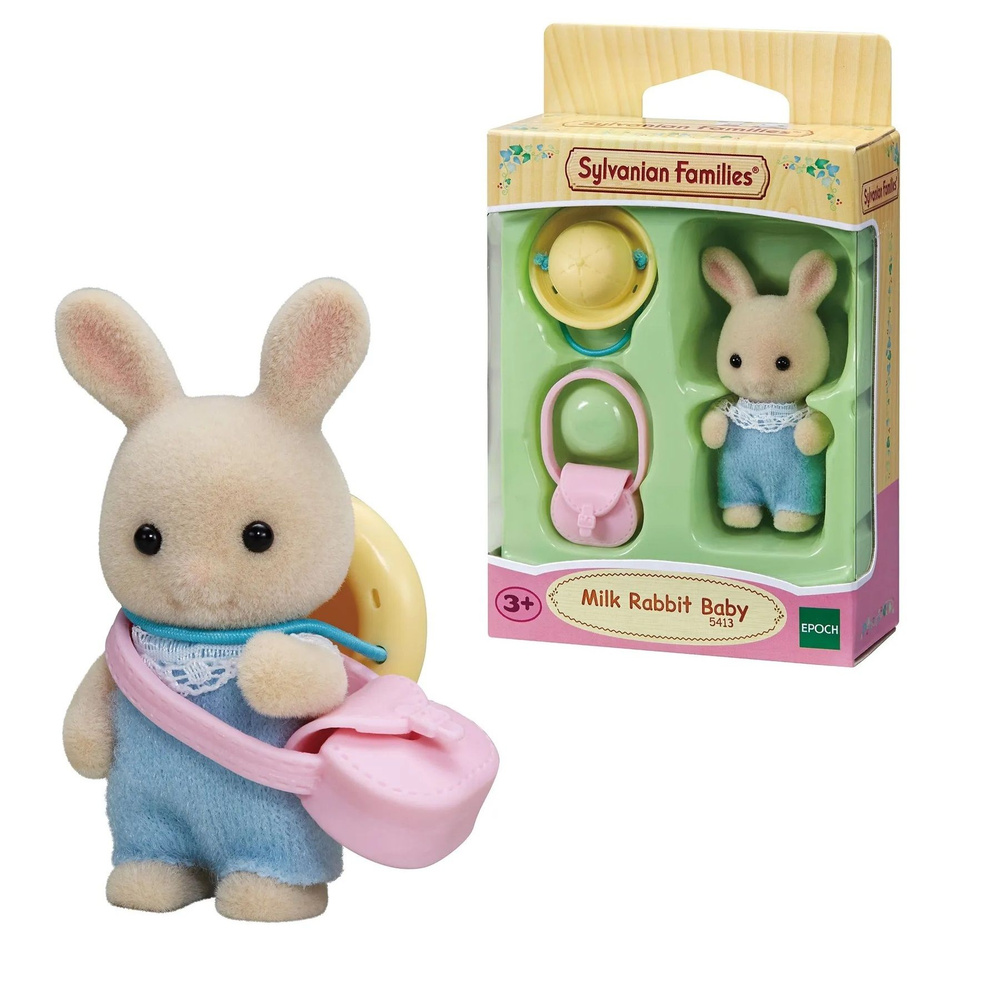 Фигурка Sylvanian Families 5413 Малыш Молочный кролик