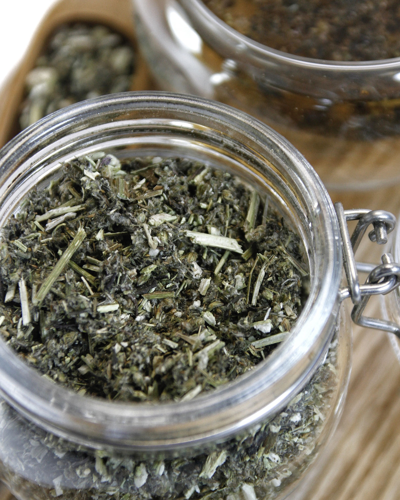 Чайный напиток Чернобыльник 250 гр - трава сухая, измельченная, травяной листовой чай, россыпь  #1