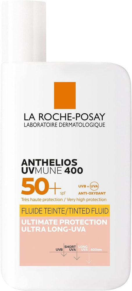 LA ROCHE POSAY Anthelios Uvmune Fluid Spf+50 Тонированный ...