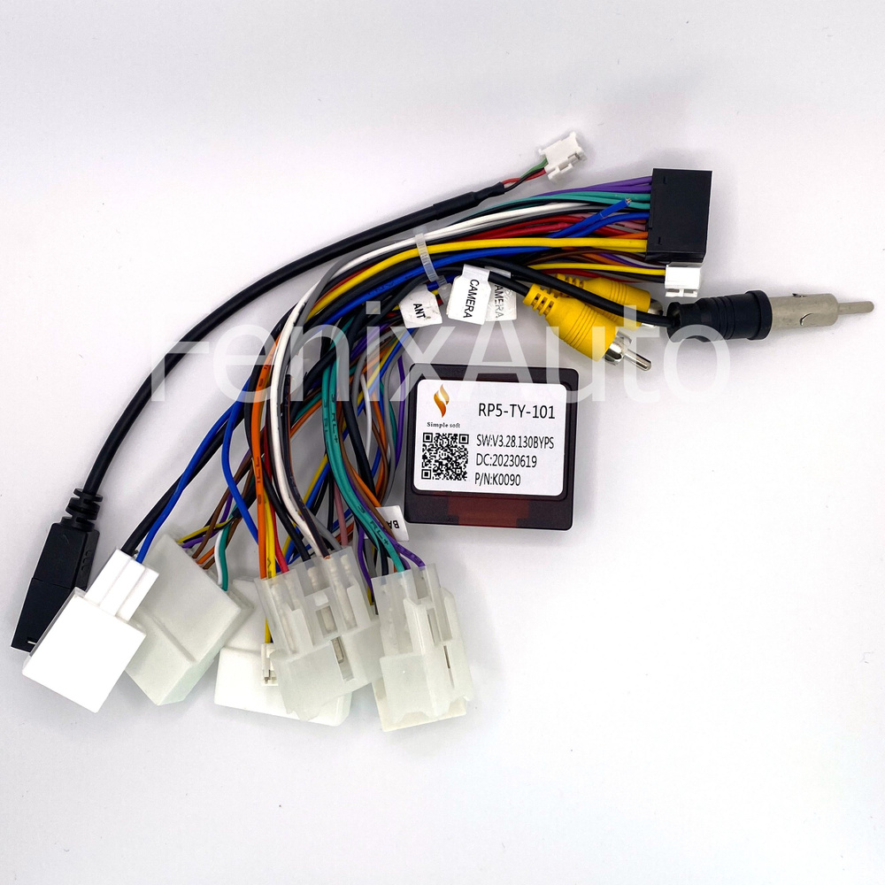 Разъем-переходник 16 pin с Canbus Simple Soft TY-101 для Android ...