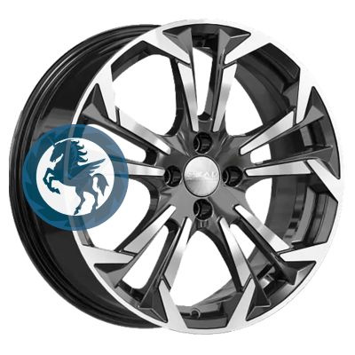 Скад Дунай (КЛ364) Колесный диск Литой 17x7" PCD4х100 ET45 D54.1 #1