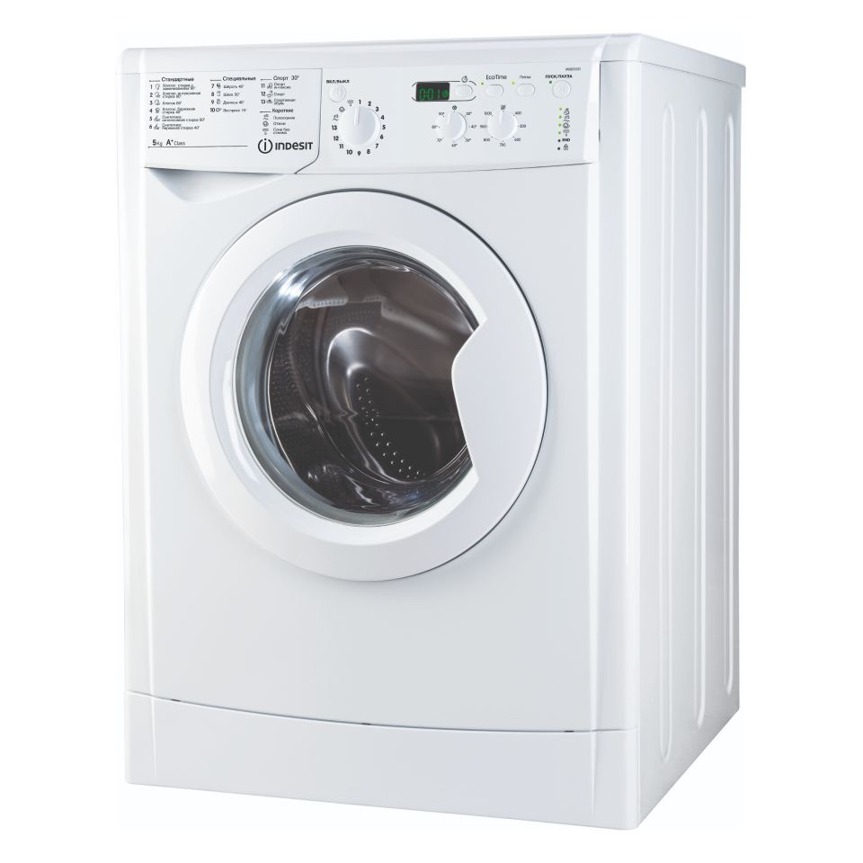 Стиральная машина Indesit IWSD 51051 CIS, белый - купить по выгодной цене в  интернет-магазине OZON (1568914203)