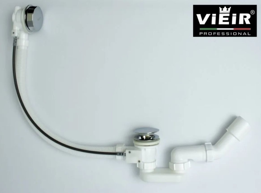 Пластиковая обвязка (полуавтомат) для ванны (ХРОМ) ViEiR #1