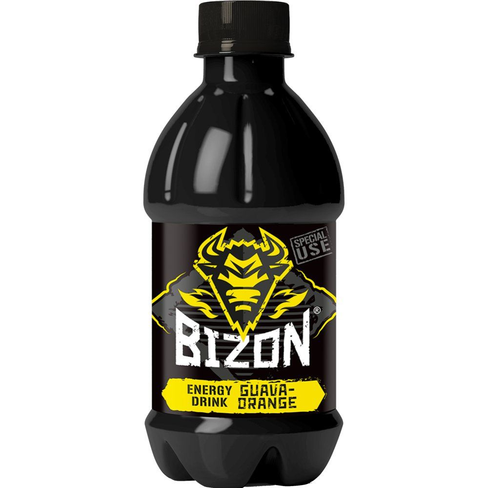 Напиток газированный энергетический Bizon гуава-апельсин, 375 мл - 15 штук  #1