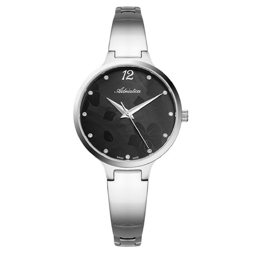 ADRIATICA A3710.5174Q женские швейцарские наручные часы с перламутровым ...