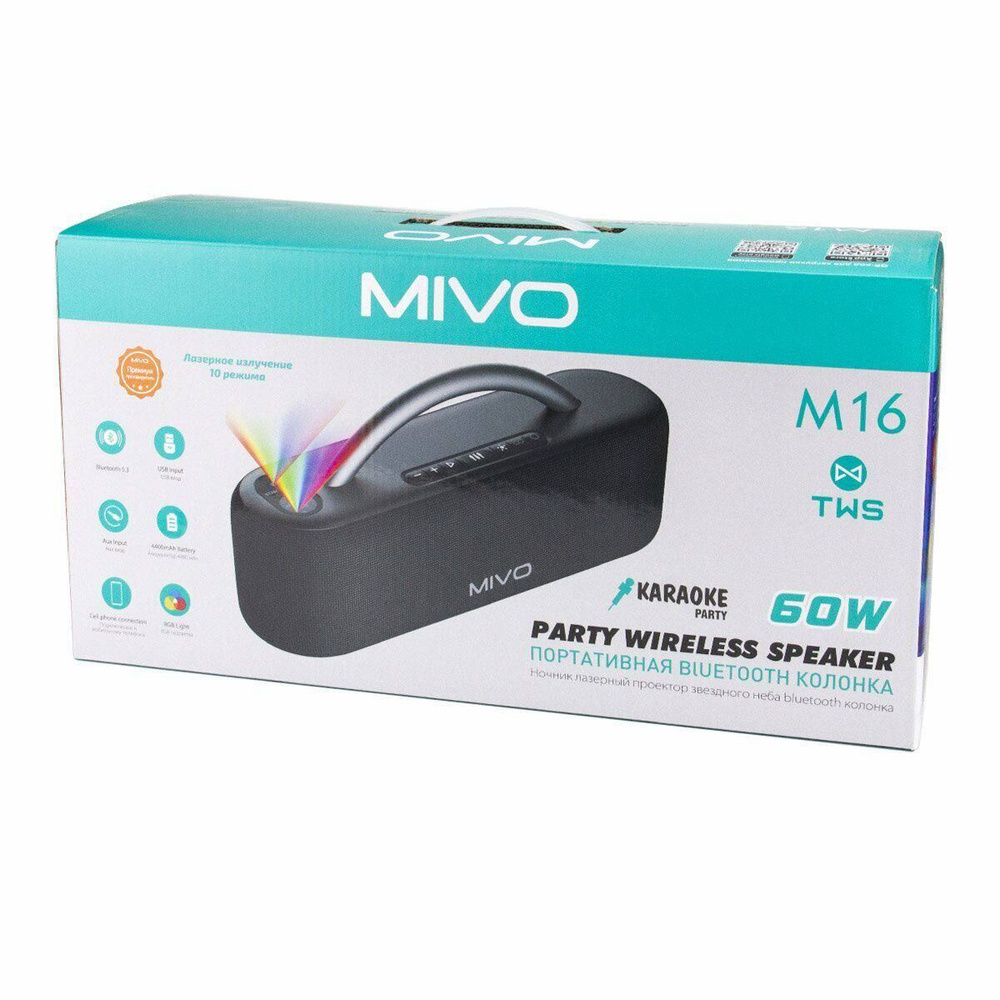 Беспроводная Bluetooth колонка MIVO M16 #1