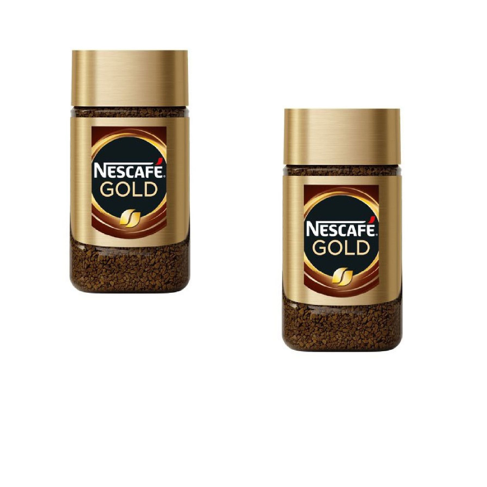 Nescafe Classic Кофе растворимый, Gold, 47,5 гр, 2 уп #1