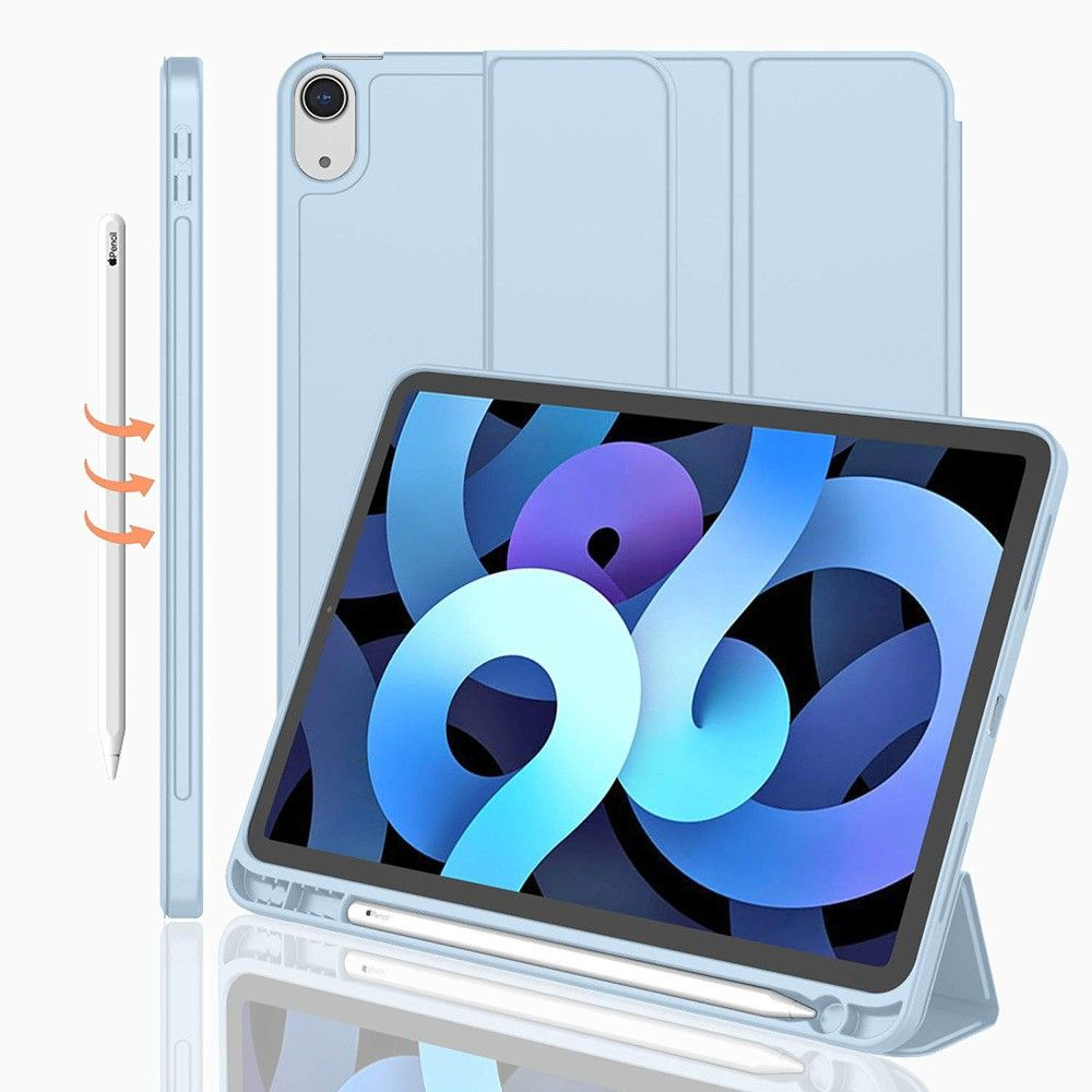 Чехол для iPad Air 3 10.5 / Pro 10.5 (2019) Тройное Cложение ModMac TPU Case Light Blue  #1