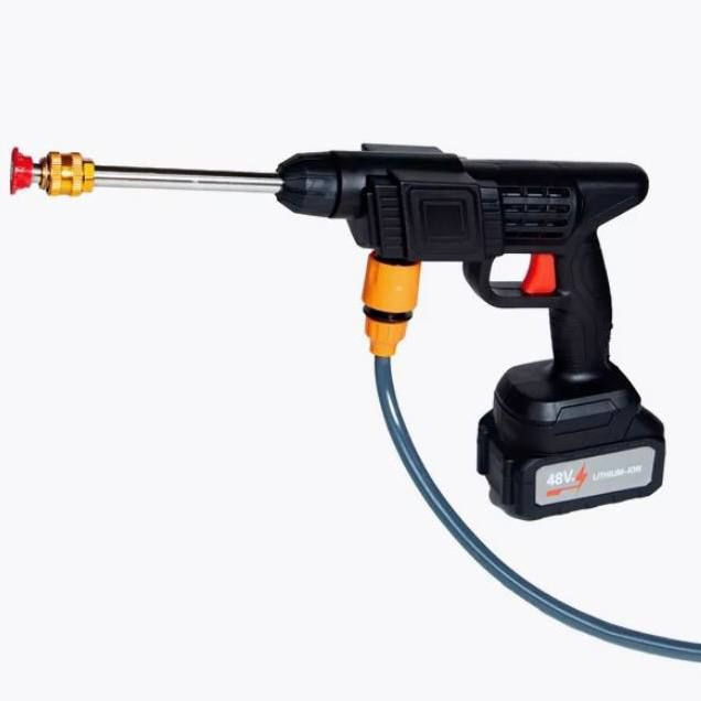 Мойка высокого давления, аккумуляторная, портативная c 2АКБ; минимойка ...