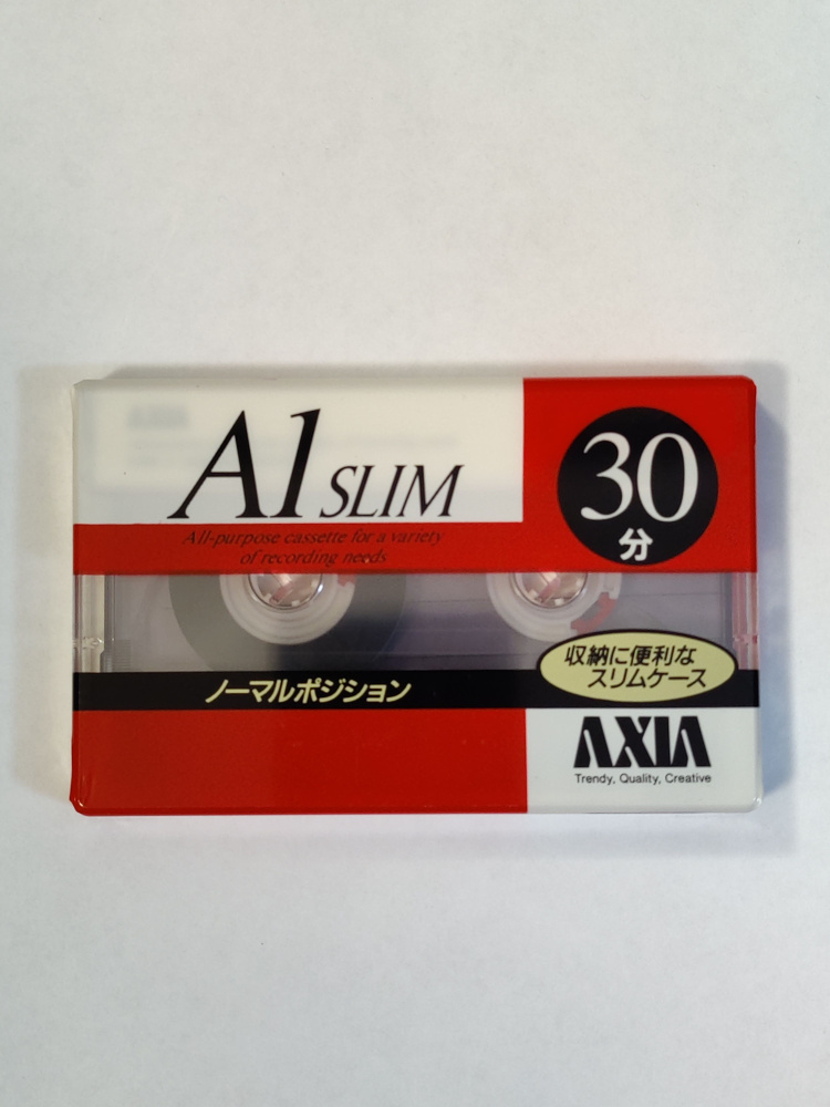 Аудиокассета запечатанная AXIA A1 slim 30 #1