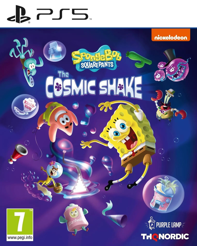 Игра SpongeBob SquarePants: The Cosmic Shake (Губка Боб Квадратные Штаны:  Космическая встряска) (PlayStation 5, Русские субтитры) купить по низкой  цене с доставкой в интернет-магазине OZON (1576855851)