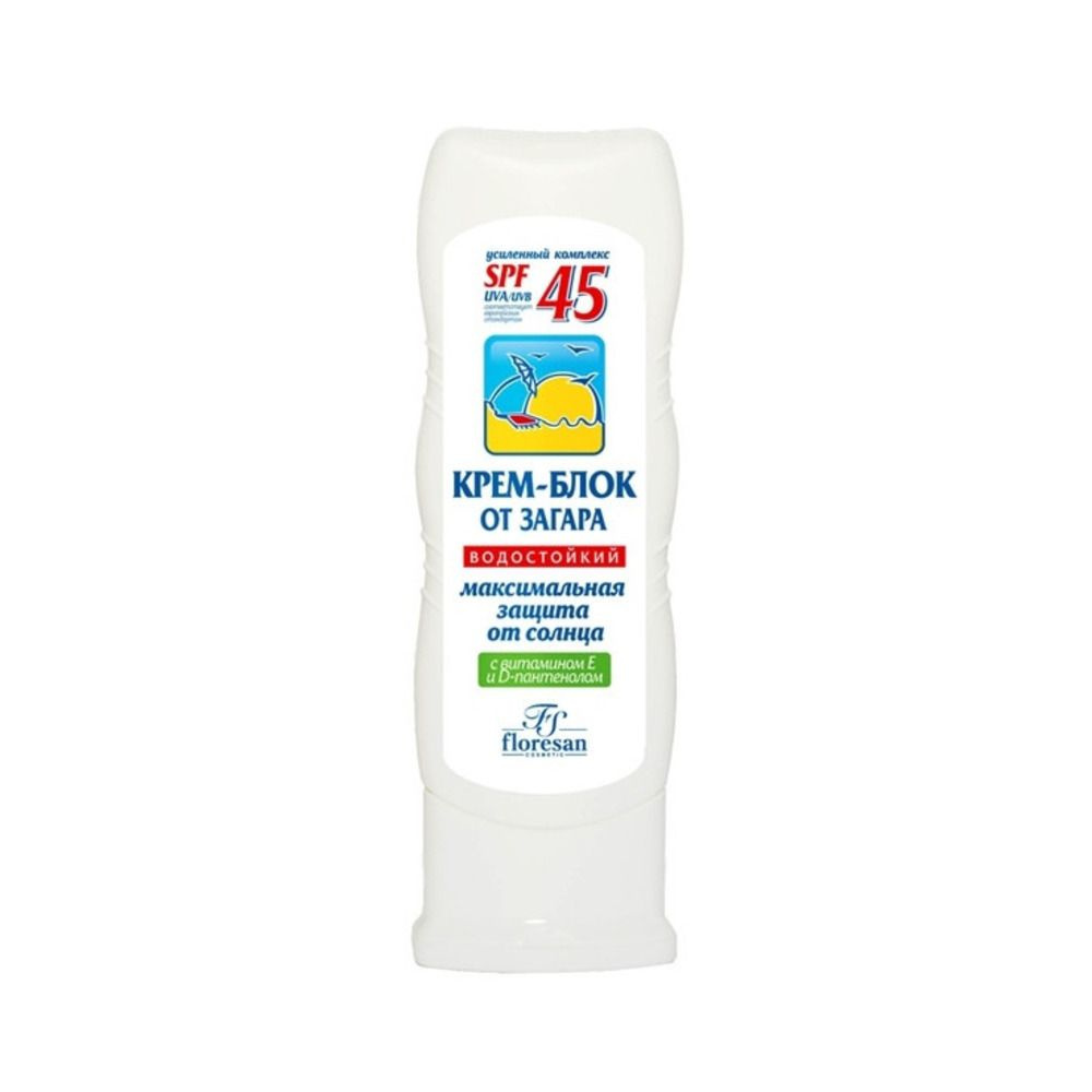 Floresan Крем-блок от загара SPF 45, 60 мл - купить с доставкой по ...