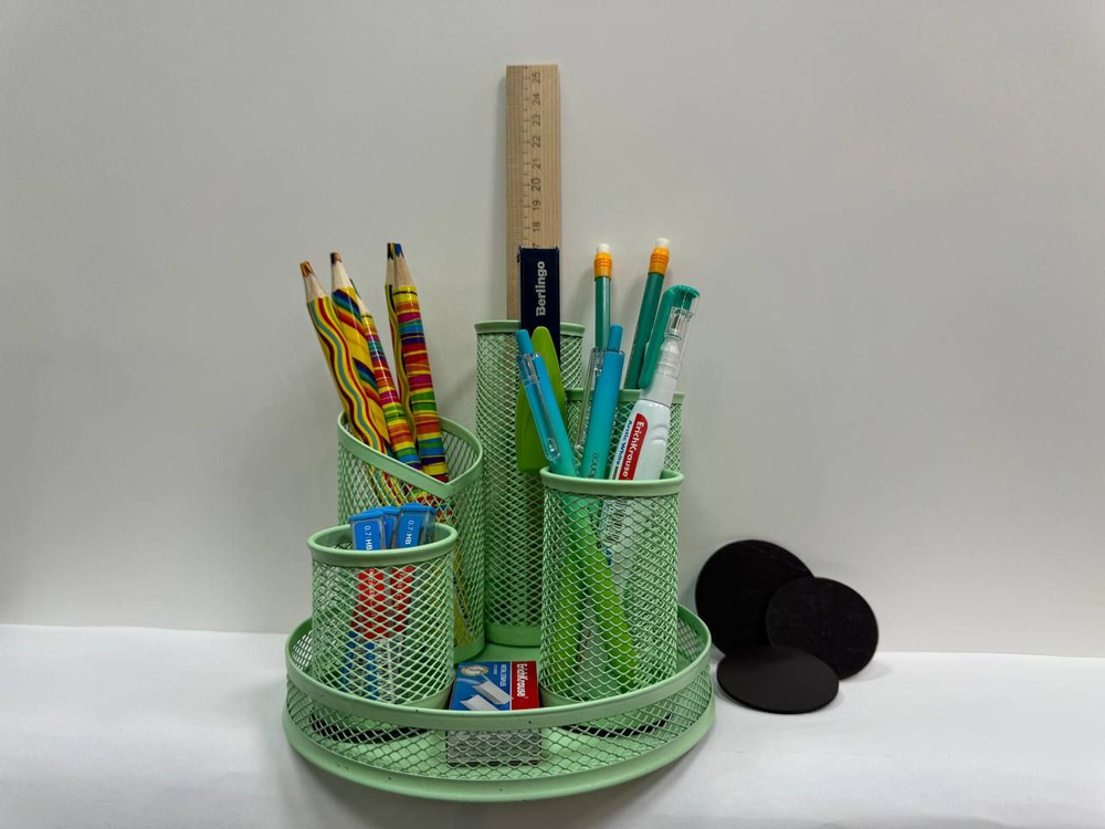 Настольная подставка для канцелярских принадлежностей 6 отделений KLERK ...