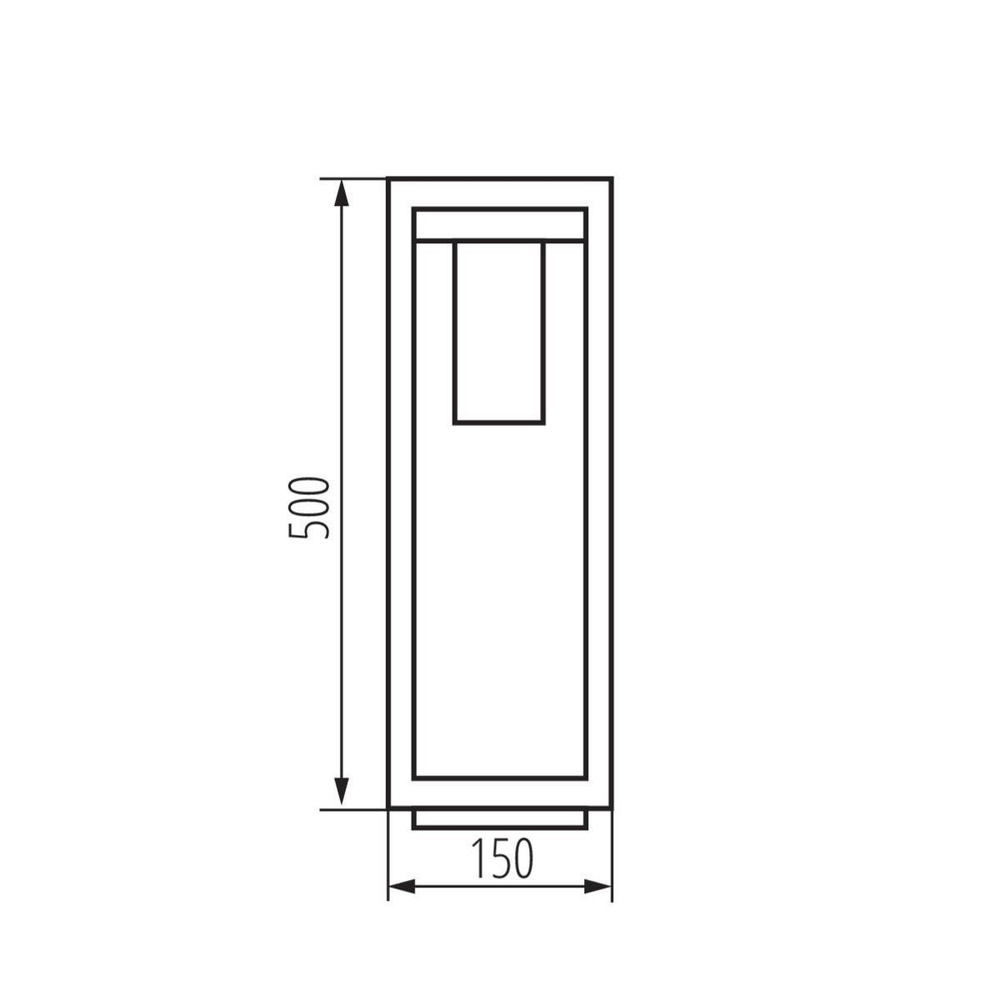 Kanlux Уличный светильник Садовый светильник VIMO 50 BR 34985 , E27  #1