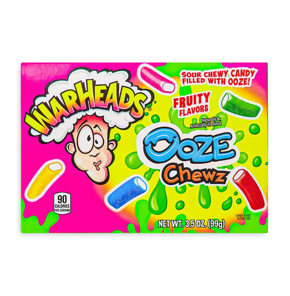 Конфеты жевательные Warheads Ooze Chewz Theater Box 99г, Мексика - в заказе 1 шт.товара!  #1