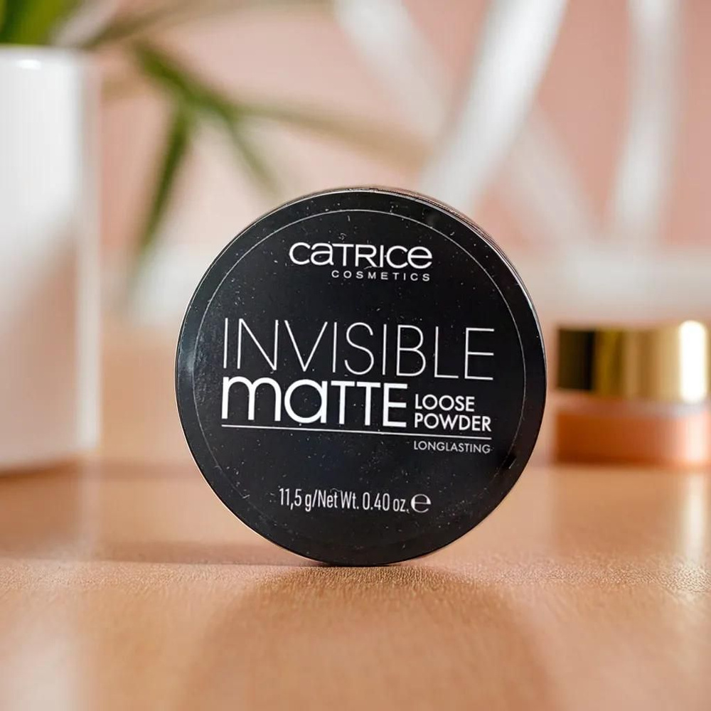 Пудра рассыпчатая для лица CATRICE INVISIBLE MATTE LOOSE тон 001 #1