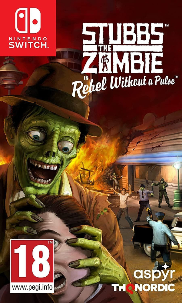 Игра Stubbs the Zombie in Rebel Wit (Nintendo Switch, Русские субтитры) #1