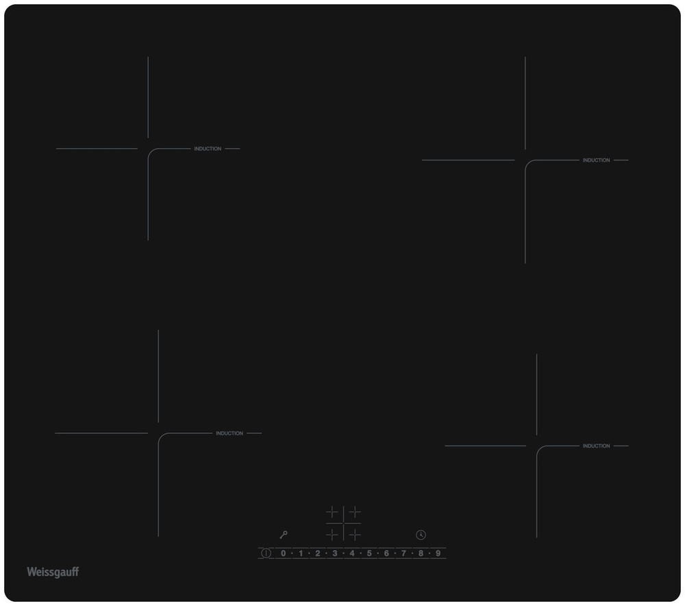 Встраиваемая электрическая варочная панель Weissgauff HI 632 BSA  #1