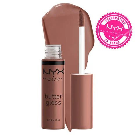 NYX PROFESSIONAL MAKEUP Butter Gloss, нелипкий блеск для губ #1