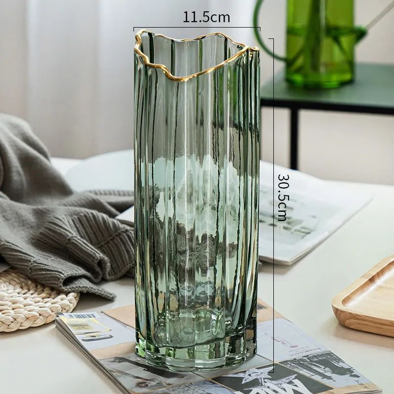 Ваза для цветов;стеклянная ваза - купить вазу в интернет-магазине OZON ...