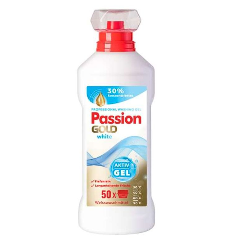 Passion Gold 3 in 1 White Гель для стирки белых тканей 2 л на 50 стирок  #1