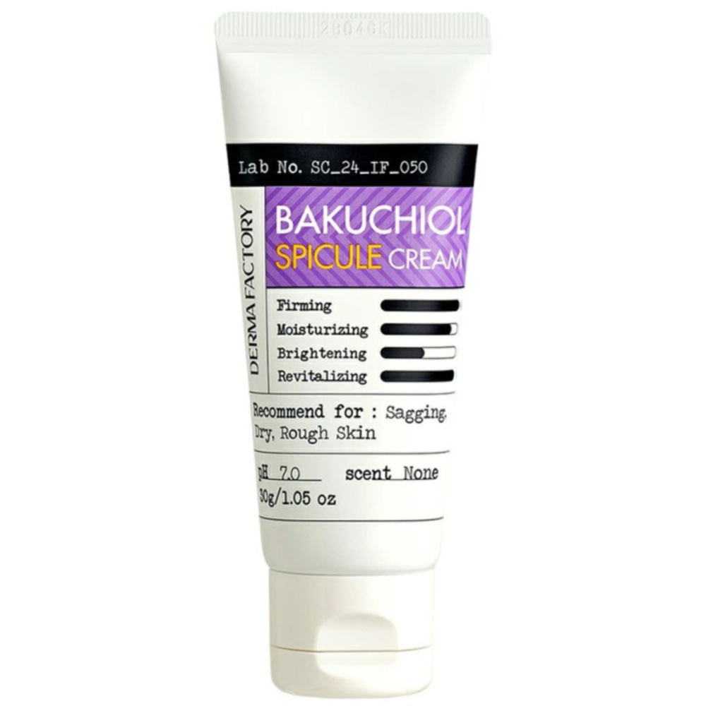 Derma Factory Крем антивозрастной с 1% бакучиола и спикулами Bakuchiol spicule cream 30 мл.  #1