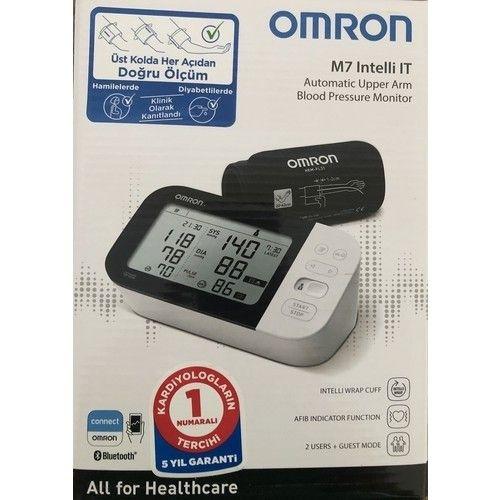 Тонометр Omron M7 Intelli HEM-7361T-EBK #1