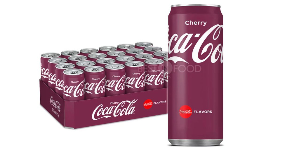 Coca-Cola Cherry/ Польша, 24 шт. х 0.33л. #1