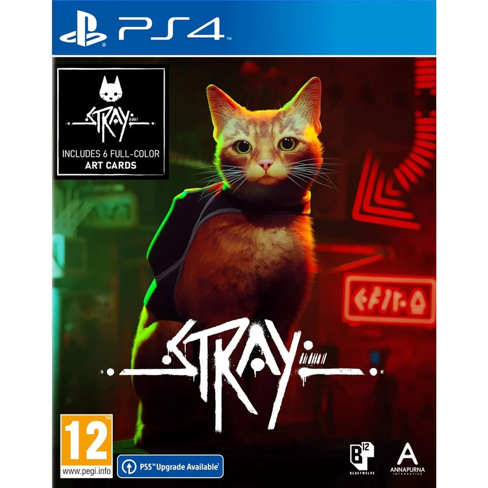 Игра Stray PS4 (PlayStation 4, Русские субтитры) #1