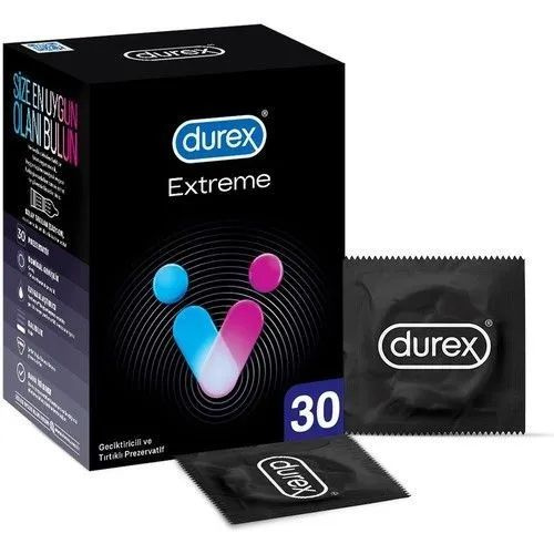 Презервативы Durex Extreme с задержкой и зубчиками, 30 шт. #1