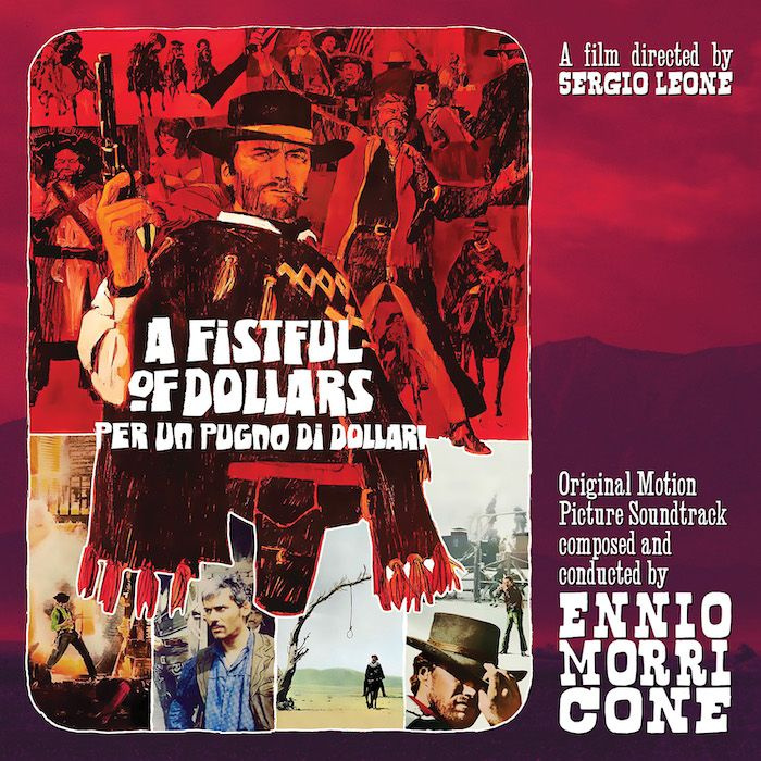 Виниловая пластинка OST A Fistful Of Dollars Ennio Morricone Red Canyon Vinyl LP 45 RPM  #1