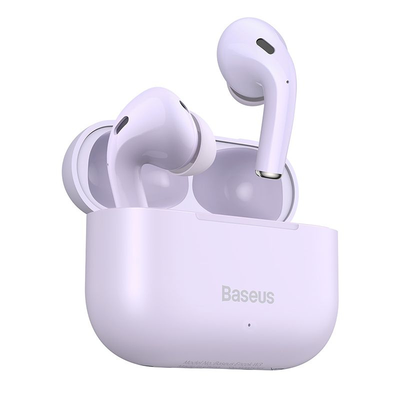 Беспроводные наушники Baseus Encok True Wireless Earphones W3 Purple (NGTW020405)  #1