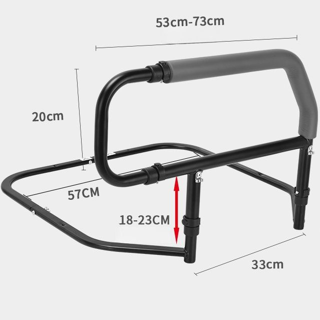 Прикроватный поручень для пожилых, для инвалидов / Вспомогательные перила на кровать для подъема  #1