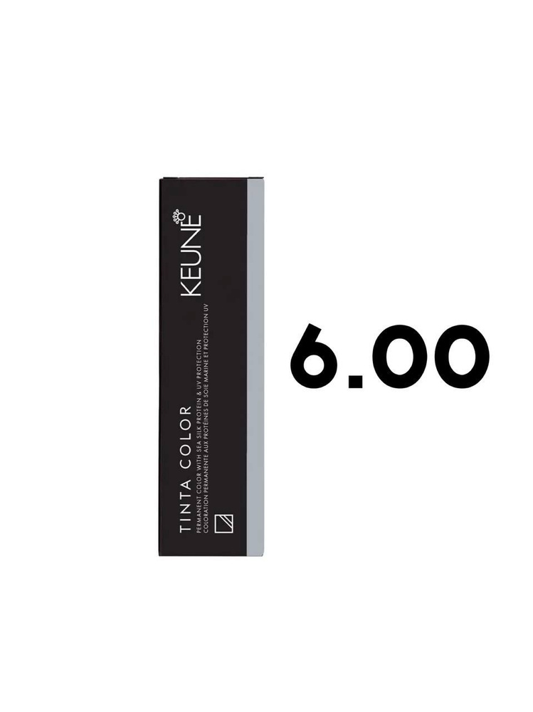 Keune Tinta Color 6.00 - Стойкая краска для седых волос темный блондин 60 мл  #1