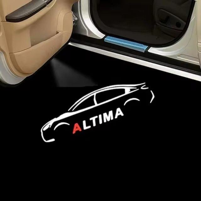 Проекция логотипа автомобиля арт. 2 шт. Приветственный логотип свет для Nissan Altima Coupe Sedan 2005 #1