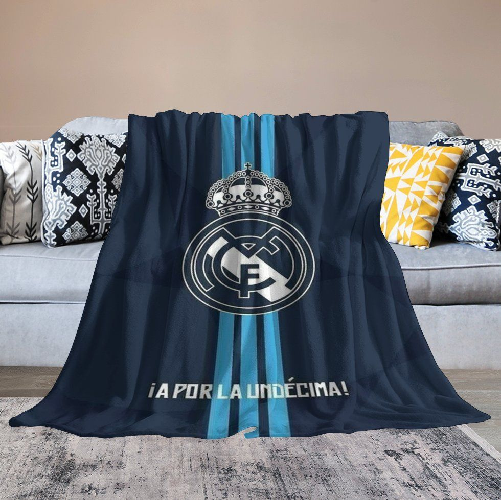 Real Madrid Плед , Велсофт, 200х150 см #1