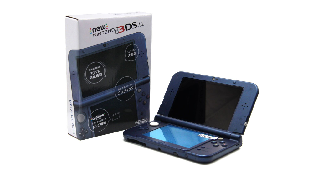 Игровая приставка New Nintendo 3DS XL 128 Gb Metallic Blue (IPS